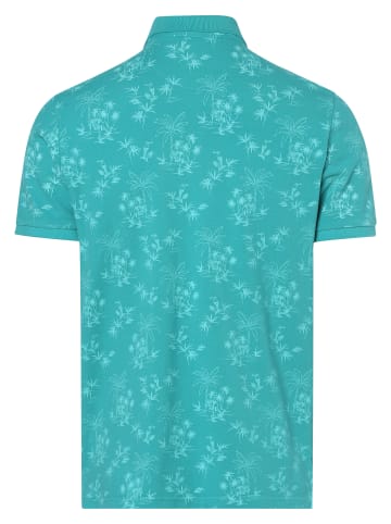 Nils Sundström Poloshirt in aqua