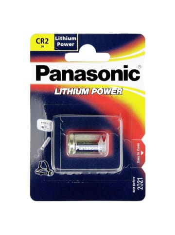 Panasonic Batterie CR-2L/1BP in Schwarz