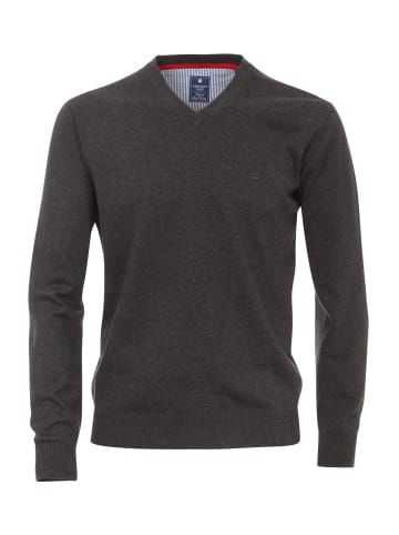 Redmond V-Ausschnitt Pullover in grau