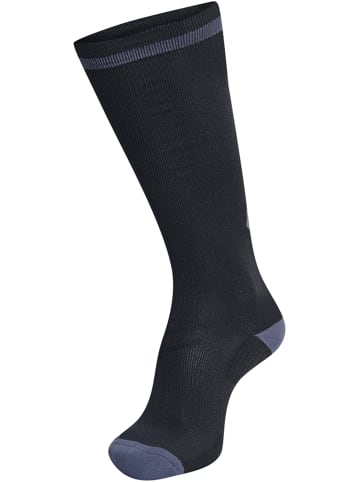 Hummel Hummel High Indoor Socken Elite Multisport Erwachsene Schnelltrocknend in BLACK/ASPHALT