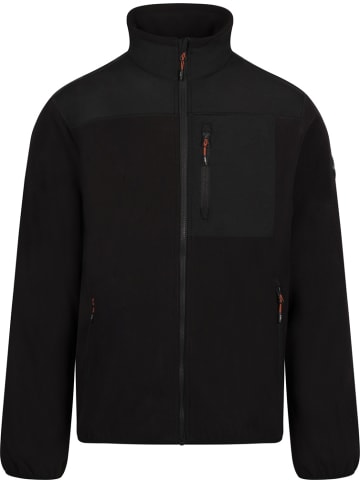 DLX Fleecejacke/Fleecepullover "Lafferty Fleece Jacket" in Schwarz