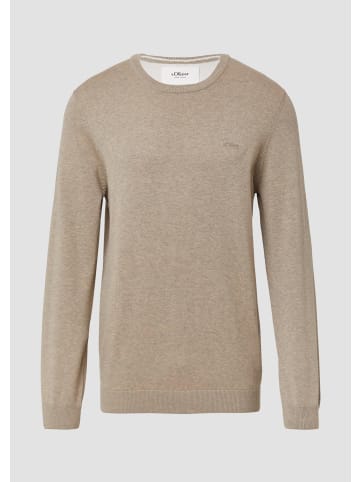 s.Oliver Strickpullover in 80W1_helles beige