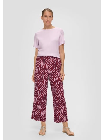 s.Oliver BLACK LABEL Hose lang in Rot