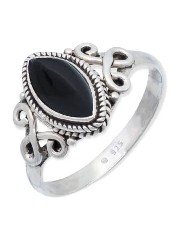 mantraroma 925er Silber - Ringe mit Onyx