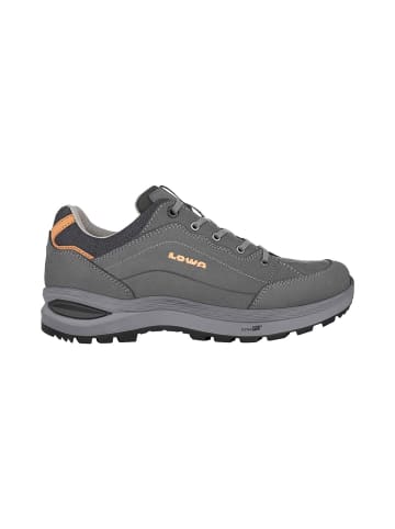 LOWA SHOES "RENEGADE EVO LL LO Ws" in graphit/aprikose