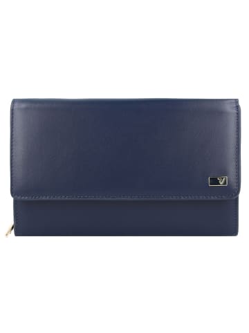 Roncato Firenze Geldbörse RFID Leder 17,5 cm navy