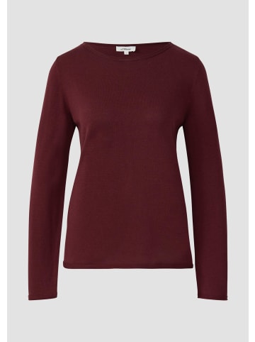 s.Oliver Strickpullover langarm in Rot