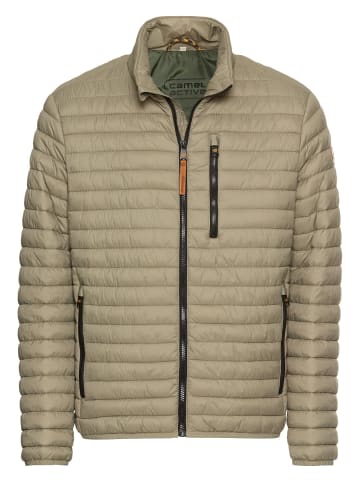 Camel Active Steppjacke mit Reißverschlusstaschen in Grün