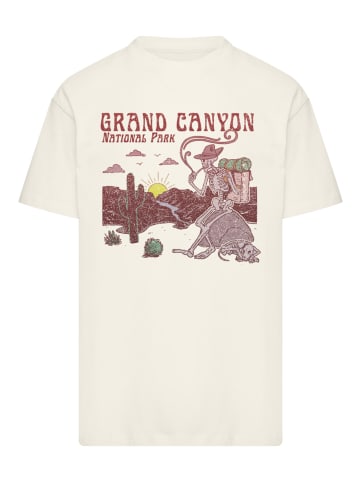F4NT4STIC Oversize T-Shirt US National Parks Grand Canyon Sunrise in sand