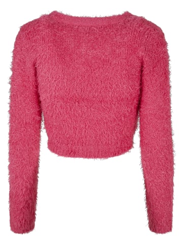 Urban Classics Cardigan in hibiskus pink