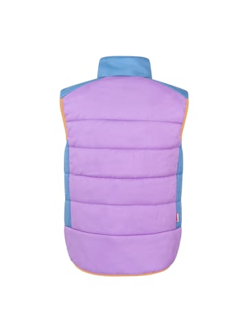 Trollkids Steppweste Hardanger in violet sorbet/graphite