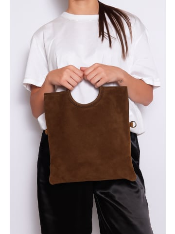 Gave Lux Handbag in LIGHT TAUPE