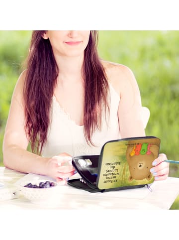 Mr. & Mrs. Panda Etui Bär Gefühl Design mit Spruch in Weiß