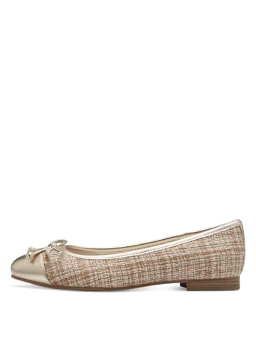 Marco Tozzi Ballerinas in Beige