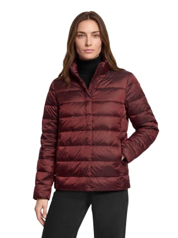 Betty Barclay Daunen-Steppjacke mit Stehkragen in dunkelrot