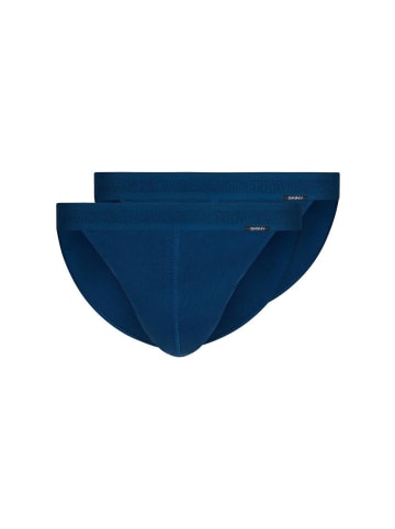 Skiny Slip 2er Pack in Blau