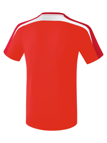 erima Liga 2.0 T-Shirt in rot/dunkelrot/weiss