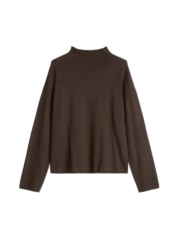 Marc O'Polo Feinstrick-Pullover oversized in Burnt Coffee