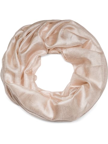 styleBREAKER Loop Schal in Creme-Beige