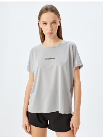KOTON TSHIRT SS in Grau