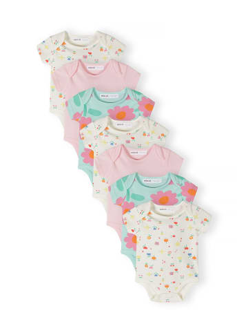 Minoti 7-er Pack Bodys 28BABYPACK3 in weiß