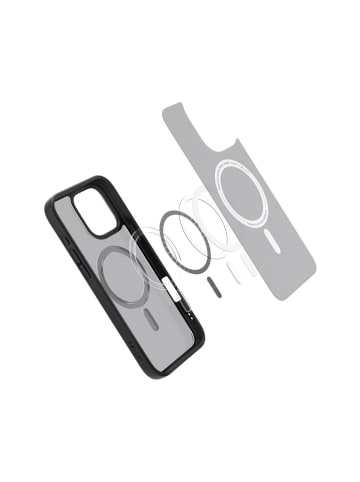 Spigen Spigen Ultra Hybrid mit Magnetfunktion Hülle iPhone 16 Pro Schwarz in Schwarz