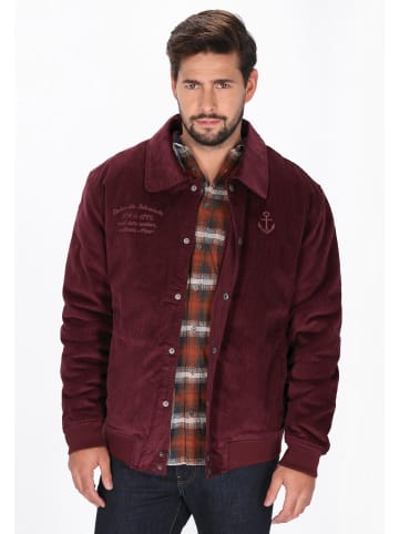 DreiMaster Men Jacket in burgundy