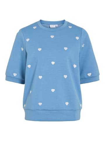 Vila Sweatshirt in Blissful Blue