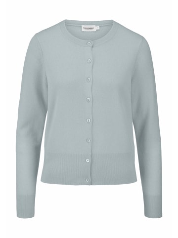 Hessnatur Strickjacke in hellblau