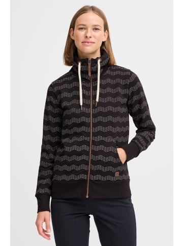 Oxmo Sweatjacke OXVANTA in Schwarz