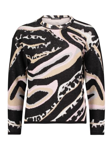 Betty Barclay Feinstrickpullover mit Jacquard in Black/Rosé