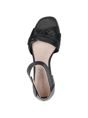 Caprice Sandalette in BLACK NAPPA