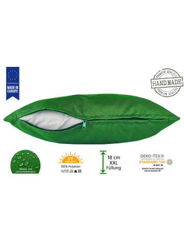 JACK Outdoor Dekokissen 40x60cm inkl. XXL Füllung in Blattgrün