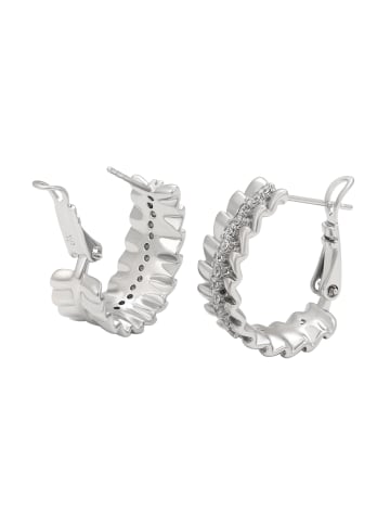 gaya Women Earrings in Silver White
