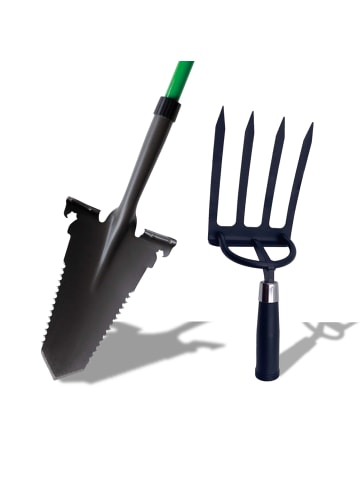 Hammersmith All-in-One Werkzeug für den Garten RayzerShovel in Grün