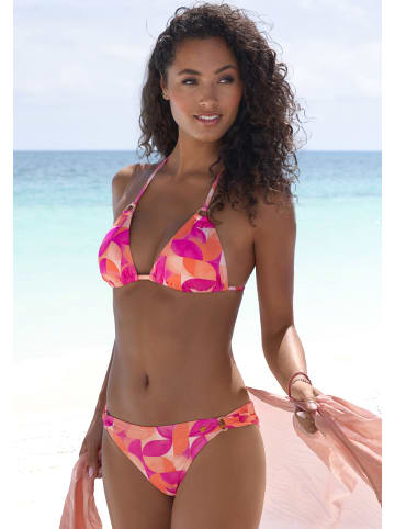 LASCANA Triangel-Bikini-Top in beere-pfirsich