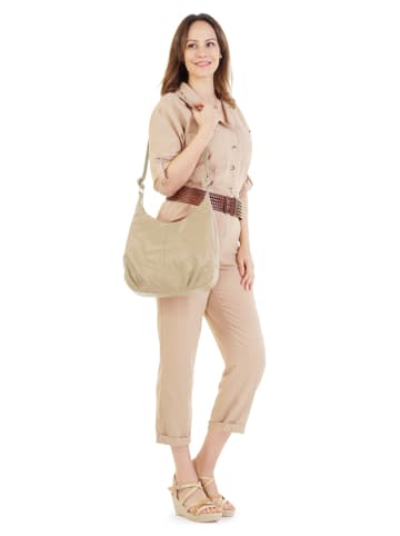Cluty Shopper echt Leder in beige