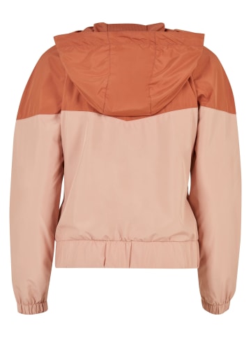 Urban Classics Windbreaker in terracotta/amber