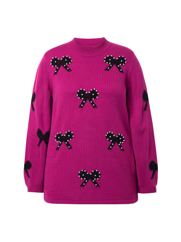 MIAMODA Pullover in dunkles malve