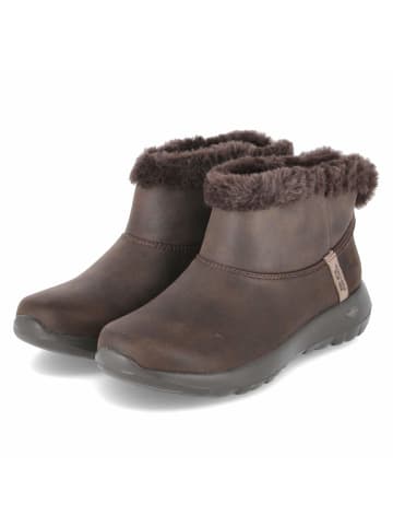 Skechers Schlupfstiefel in braun