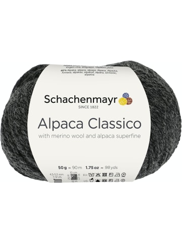 Schachenmayr since 1822 Handstrickgarne Alpaca Classico, 50g in Anthrazit