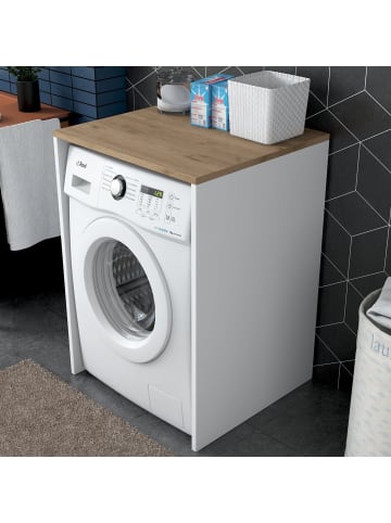 CALICOSY Regal JUNE in Dunkles - (W)65 x (H)91,8 x (L)60 cm