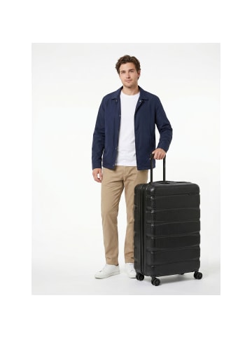 Franky Munich 4.0 4 Rollen Trolley L 76 cm mit Dehnfalte black dull