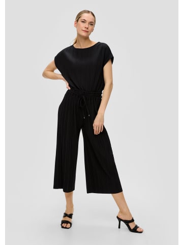 s.Oliver BLACK LABEL Hose lang in Schwarz