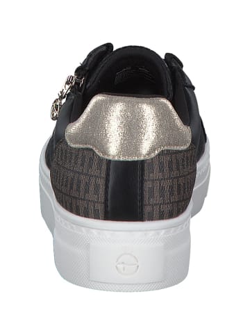 Tamaris Schnürschuhe in black/gold