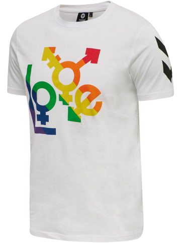 Hummel Hummel T-Shirt Hmllove Unisex Erwachsene in WHITE/MULTICOLOR