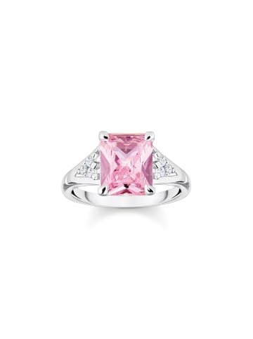Thomas Sabo Ring in silber, pink, weiß