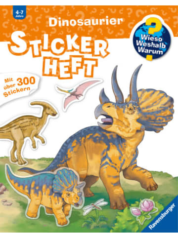 Ravensburger Verlag GmbH Buch - Wieso? Weshalb? Warum? Stickerheft - Dinosaurier
