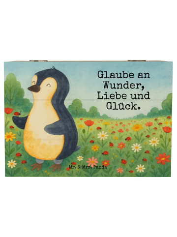 Mr. & Mrs. Panda fotobox Pinguin Marienkäfer Design mit Spruch in Weiß