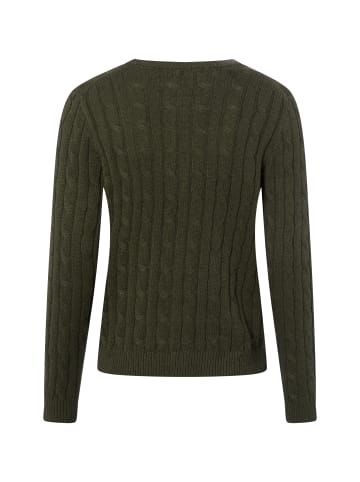 Marie Lund Strickpullover in khaki - 0008
